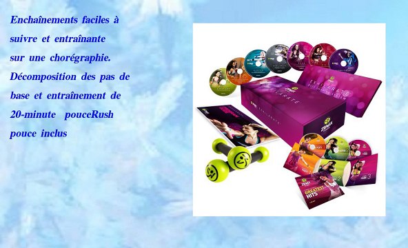 Zumba Fitness Exhilarate Coffret 7 DVD 3 CD Inclus