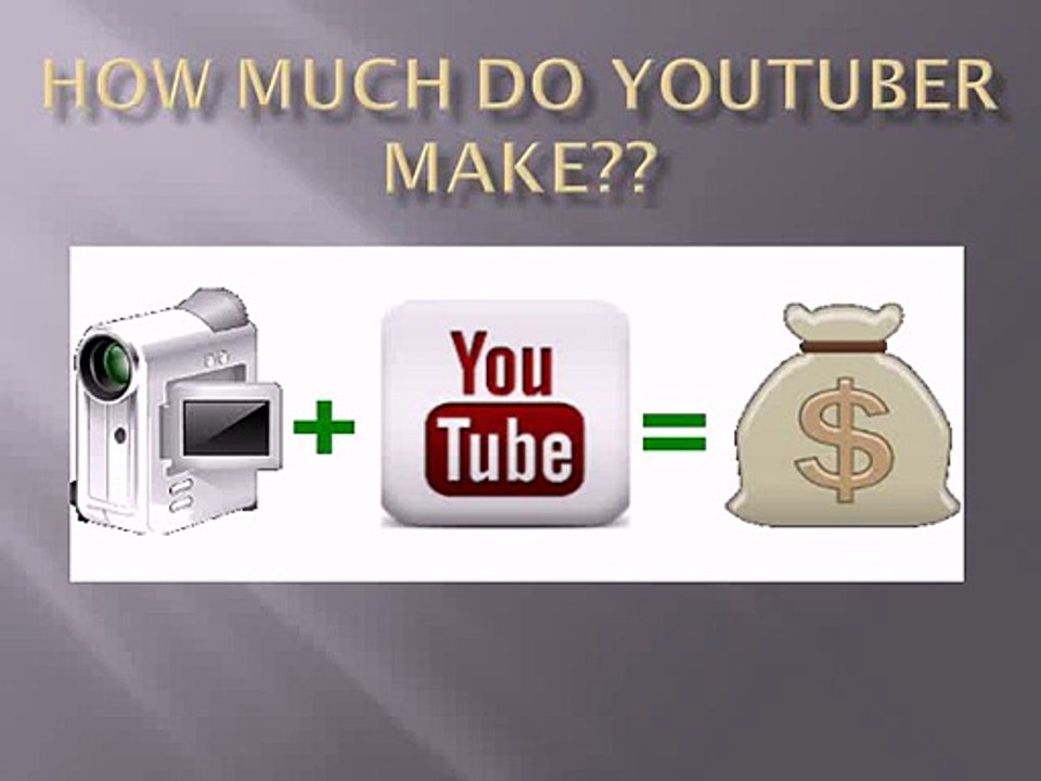 how much do youtuber make