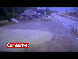 Benzin istasyonunda faciaya ramak kala!