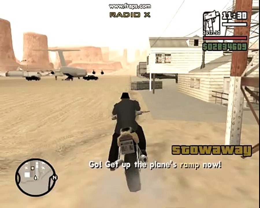 GTA San Andreas Stowaway mission made easy
