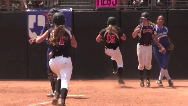 High school softball catcher makes two brutally dirty plays at home plate