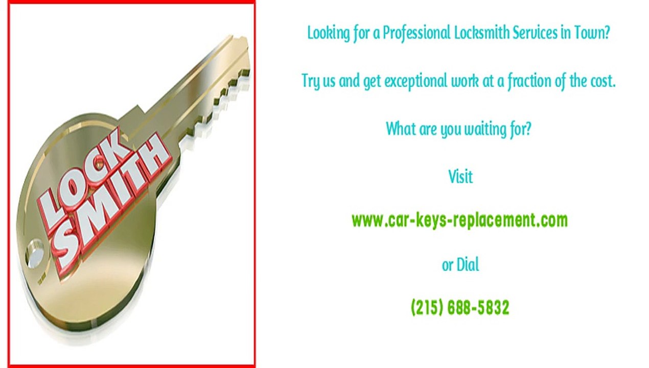 24 Hour Emergency Locksmith Services in Zionhill, PA