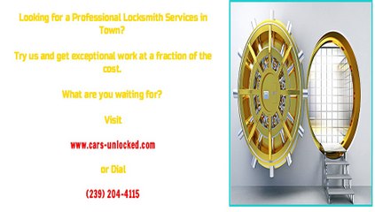 Estero, FL Mobile Emergency Locksmiths