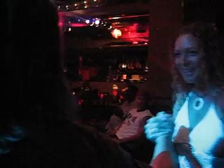 Drunk Girl Flirts Then Falls Down