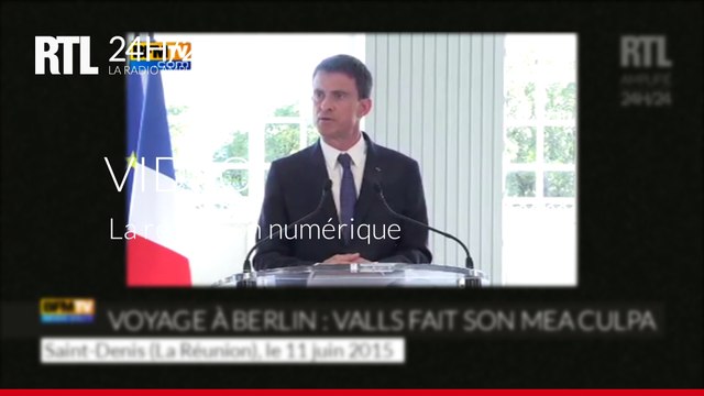 Voyage à Berlin : Valls fait son mea culpa