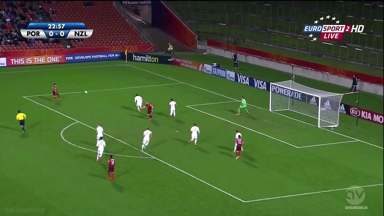 Raphael Guzzo Goal 1:0 | Portugal vs New Zealand 11.06.2015