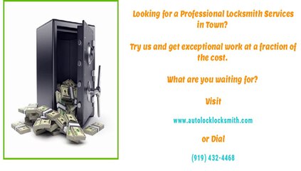 Emergency Locksmith Specialists in Apex, NC