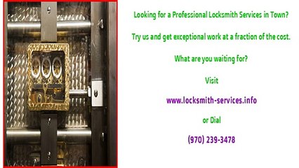 Laporte, CO Licensed And Bonded Locksmiths