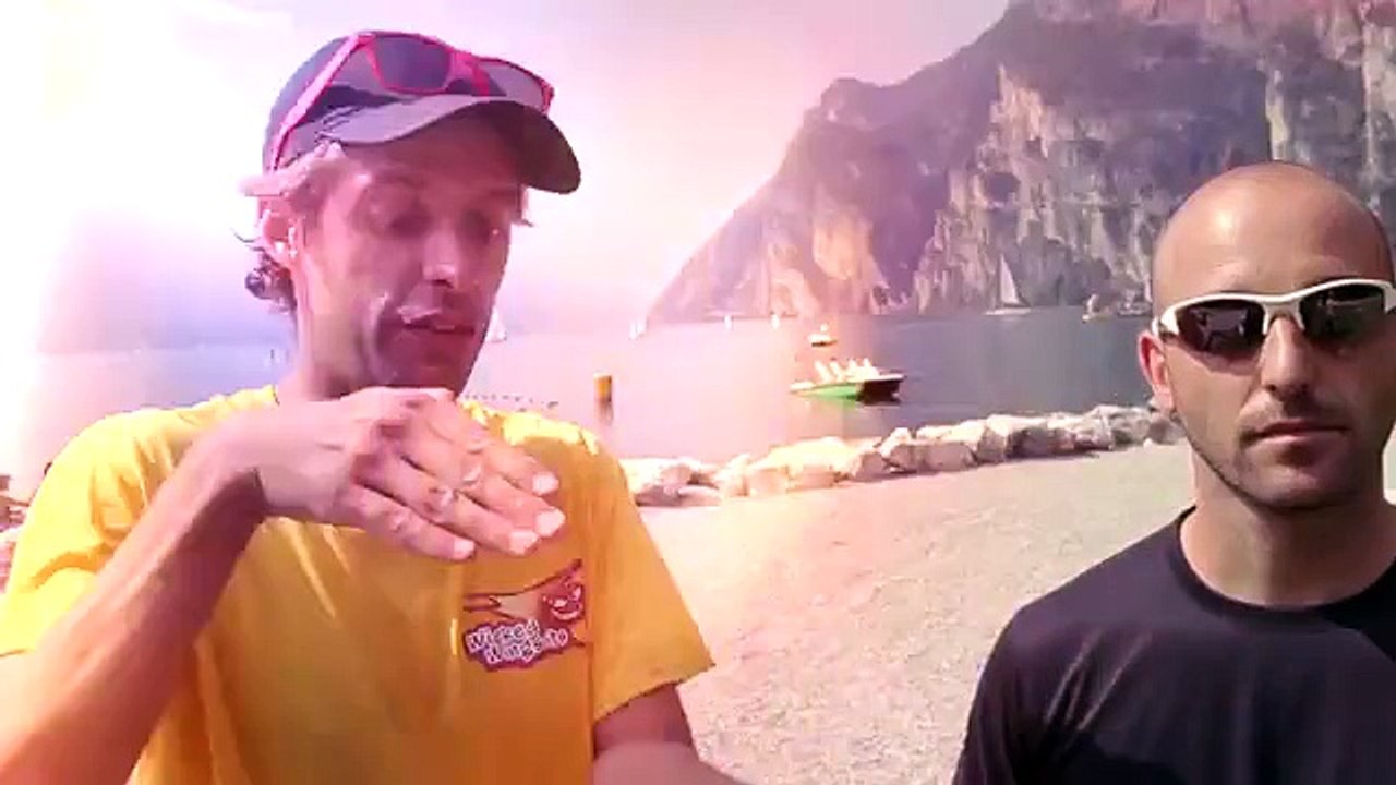 Crazy Man Lands on Water Without Parachute