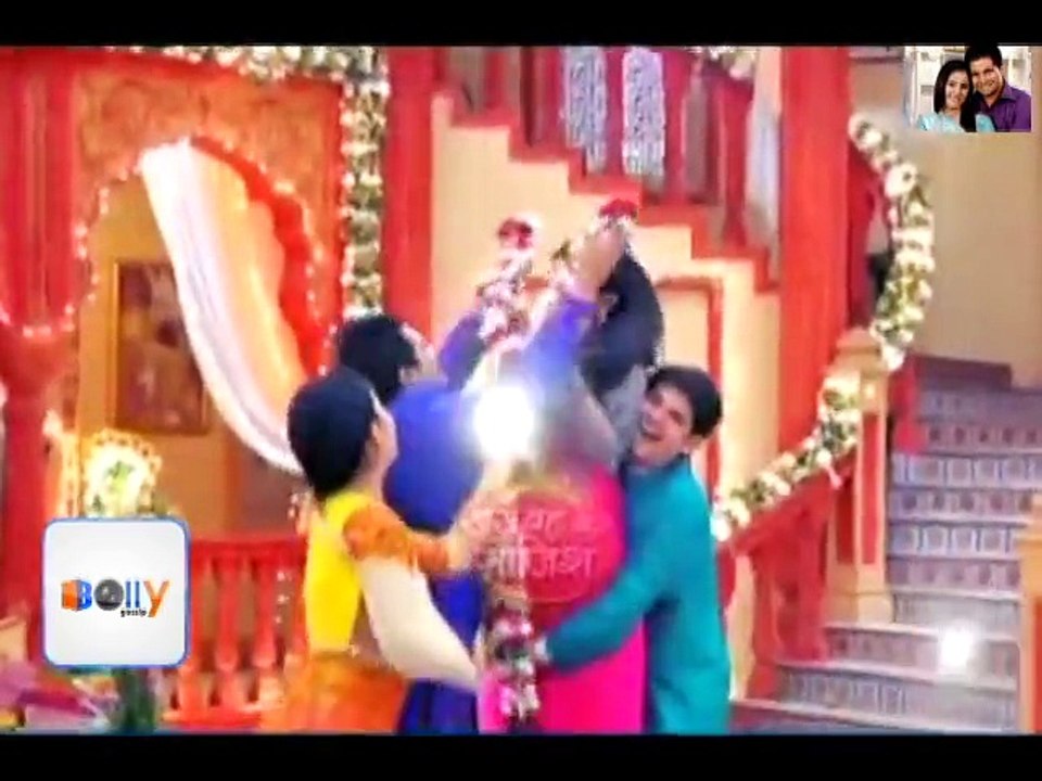 Yeh Rishta  Kya Akshara Gir Gayi Naitik Ke Sath Dance Karte Hue 10th June 2015