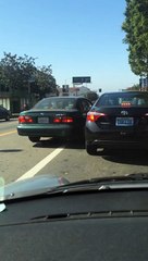 Grosse Bagarre entre deux conducteurs  Road Rage