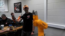 Robot Arm Control with Human Arm Interface