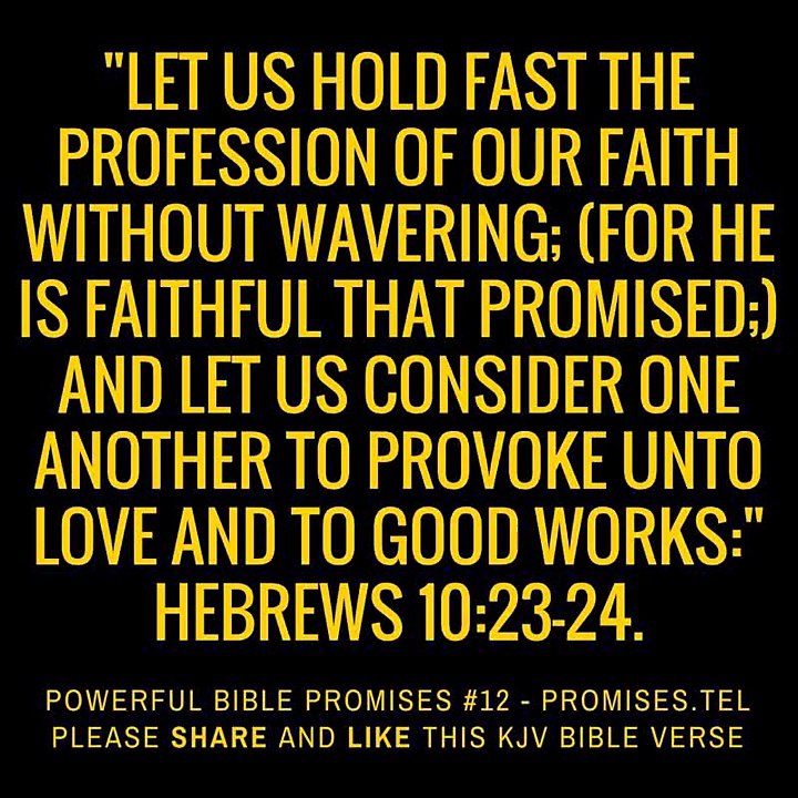Powerful Bible Promises 12 – Hebrews 10:23-24 - Christian Video