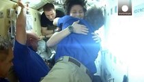 Vuelven a casa tres astronautas de la Estación Espacial Internacional