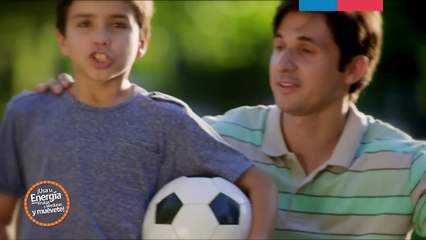 Sportacus y Cecilia Morel en Spot Elige Vivir Sano-Gobierno de Chile