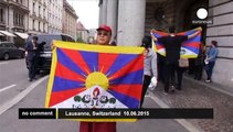 Tibetan activists disrupt Beijing's bid for the 2022 Winter Olympics