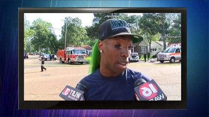 Weirdest guy ever : Eyewitness of JPD police Officer Accident Green Hair & Unibrow On Fleek!!!