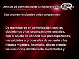 Deberes y Funciones de los Congresistas del Perú