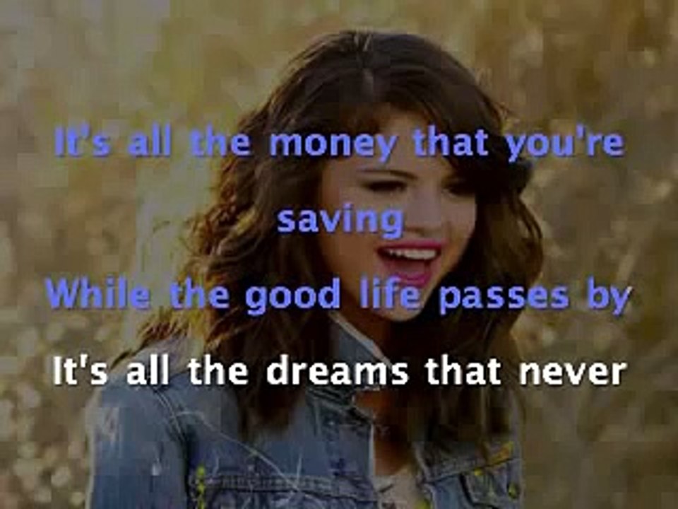 Selena Gomez -Hit the Lights- Acoustic Karaoke (Piano)