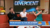 Theo James & Shailene Woodley Interview - Divergent