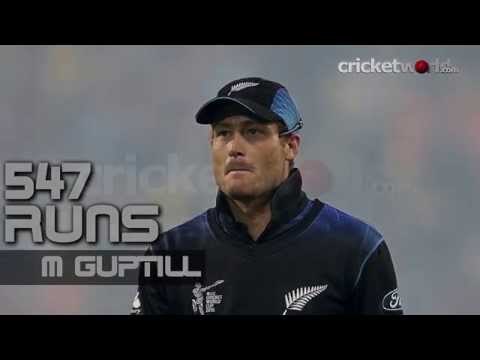 Top 10 highest run-Scorers at the Cricket World Cup 2015 - Cricket World TV