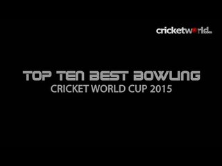 Top 10 best bowling performances at the Cricket World Cup 2015 - Cricket World TV