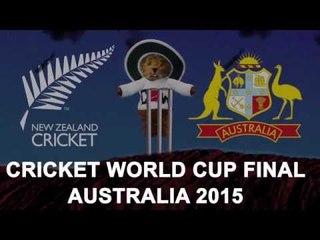 The Furred Umpire gives his unique take on the World Cup Final - Australia v New Zealand