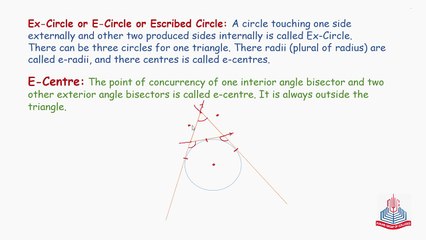 Circles connected with a Triangle (2)