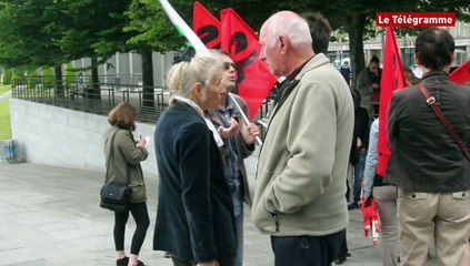 Brest. Réforme du collège : une centaine de manifestants