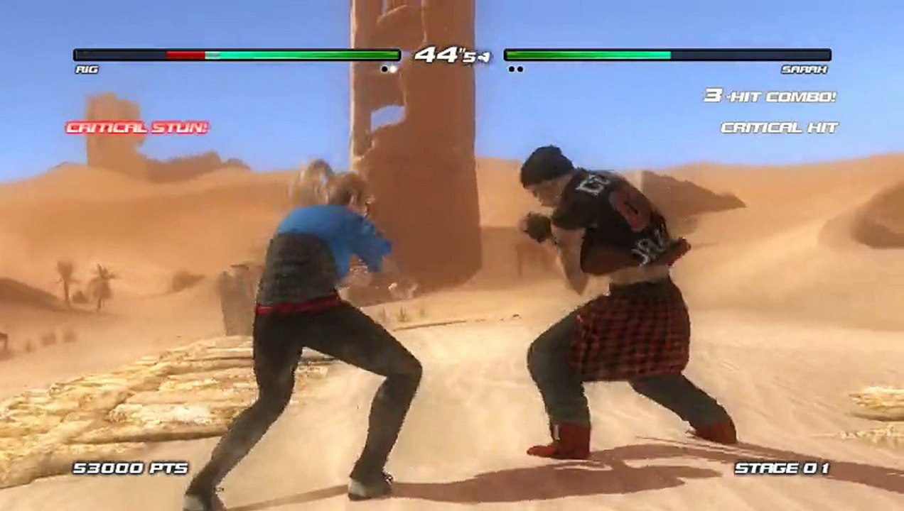 DoA 5: LR Rig Arcade Fight