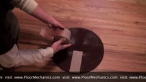 Hardwood floor refinishing: Buffing between coats of finish