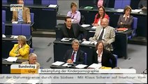 Bundestag Internetzensur - 2.Lesung - 1 - Martina Krogman CDU Teil 1