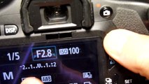 Canon Rebel T2i (550D) dslr Tutorial 3 : Aperture