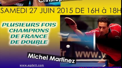 AGDE - 2015 - 50 ANS du TENNIS DE TABLE