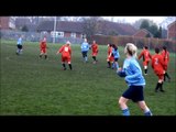 Wednesfield Girls FC U15's 2  v 1 Coventry City U15's, 20th Nov, 2010. Girls Football.