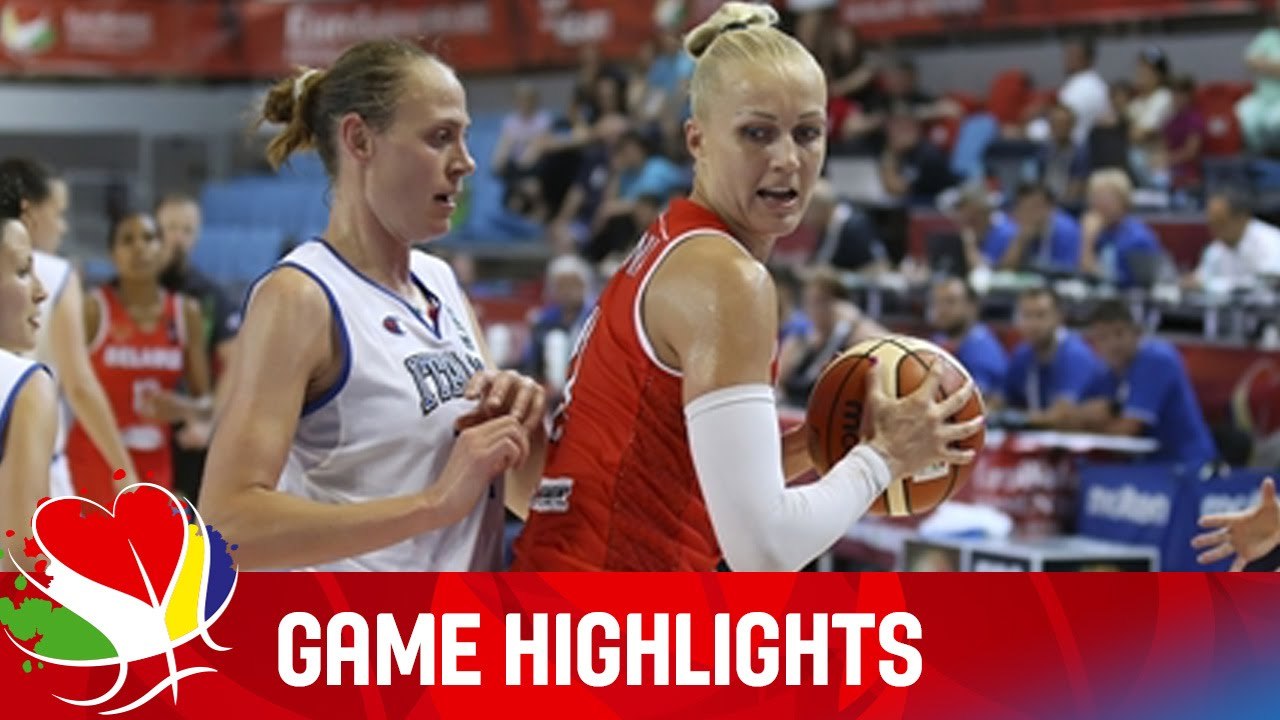 Italy v Belarus - Game Highlights - Group B - EuroBasket Women 2015
