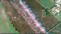 'Chemtrails', Google Earth, Hungary // 'Vegyicsíkok', Google Föld, Magyarország [HD]