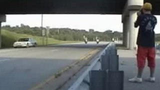 Accident Moto Sur Autoroute