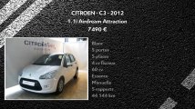 Annonce Occasion CITROëN C3 II 1.1i Airdream Attraction 2012