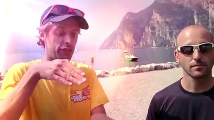 ▶ Crazy Wingsuit Flight -- Man Lands on Water Without Parachute -