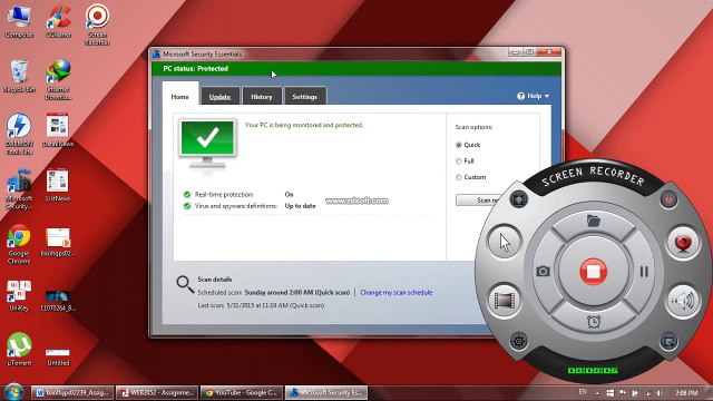 Thử miễn phí phần mềm diệt virus Microsoft Security Essentials trên windows 7(Ultimate)