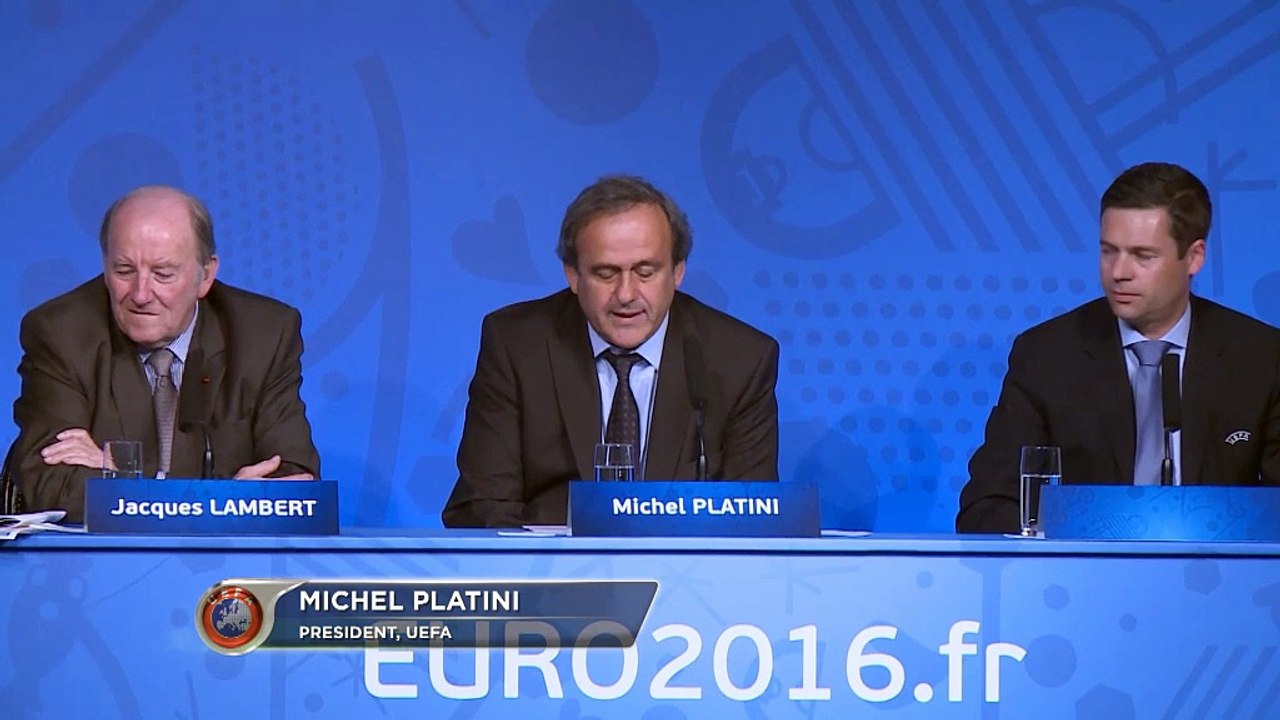 EM 2016: Platini: FIFA soll uns nicht schaden
