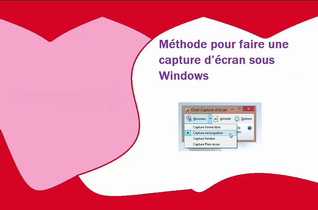 Méthode pour faire une capture d’écran sous Windows 7
