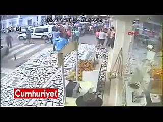 Trafikte beyzbol sopalı intikam kamerada