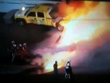 Daytona 500 - Jet Dryer Crash and Fuel Fire - Juan Pablo Montoya - 2012