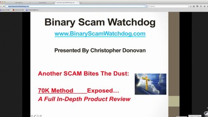 70K Method Scam Exposed