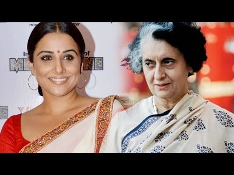 Vidya Balan In Indira Gandhi's Biopic