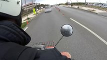 Japanese biker VS polluter : REVENGE