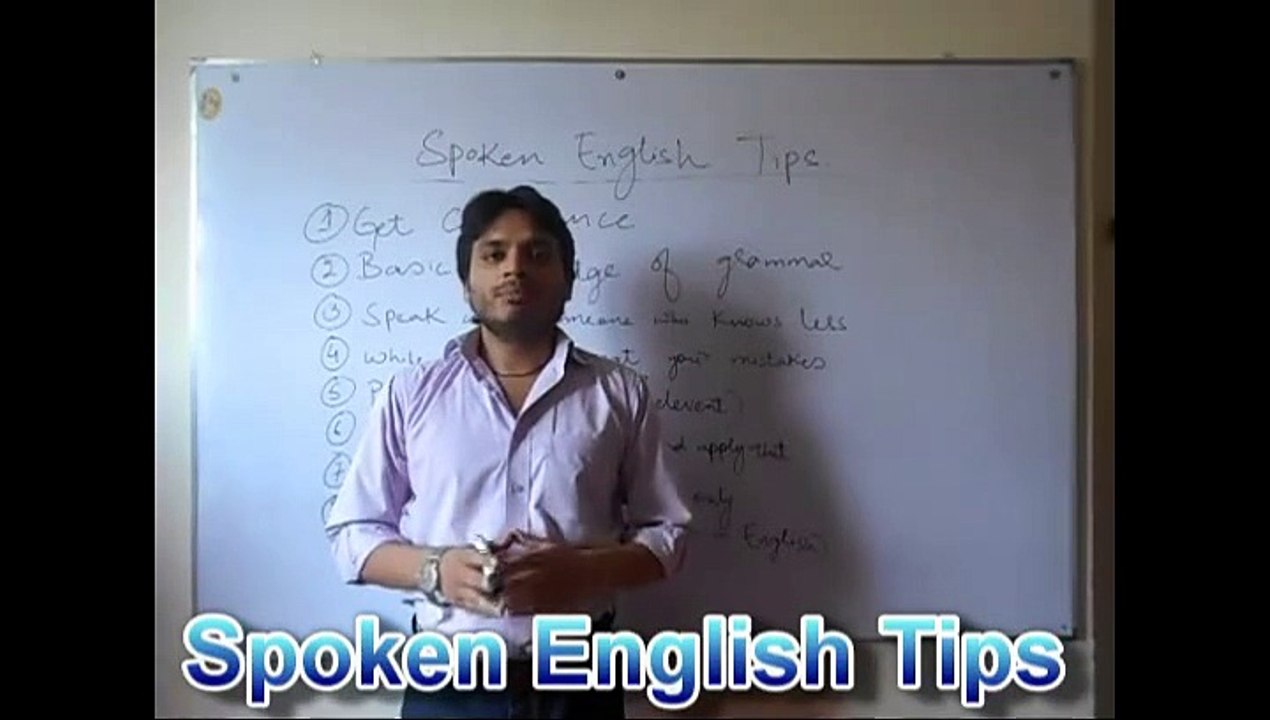 Spoken English Tips