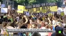 Manifestaciones del 15M, palizas de la Policía y 19 detenidos por no ser fascistas